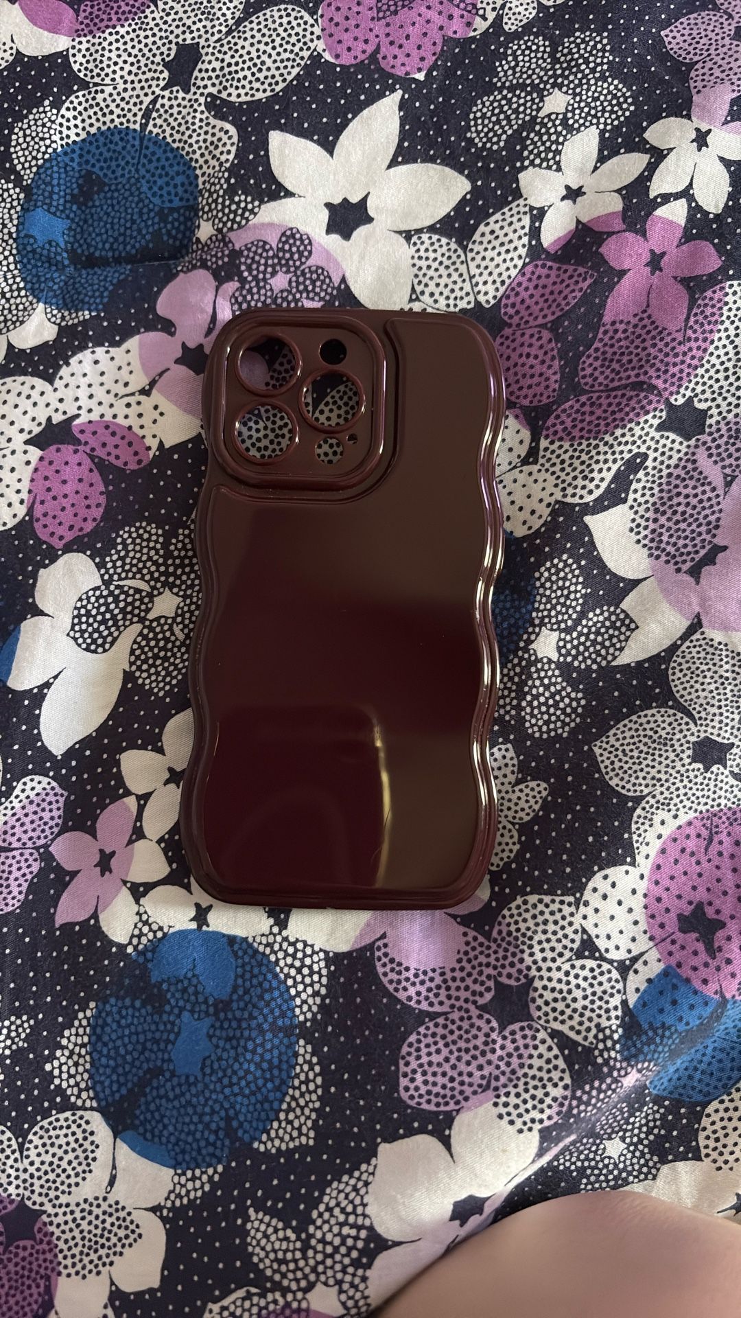 Burgundy iPhone 13 Pro Phone Case