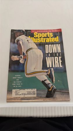 Vintage Sports Illustrated 1990 Bobby Bonilla Pittsburgh Pirates Magazine