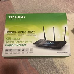 TP-LINK AC1900 Touch Screen Wi-Fi Gigabit Router