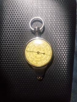 VINTAGE GERMAN MADE MAP MILEAGE WHEEL