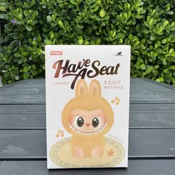 Authentic popmart Labubu Monsters Have A Seat Vinyl SEALED Blind box