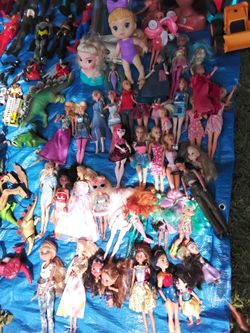 DIFFERENT TYPES GIRL'S DOLLS
