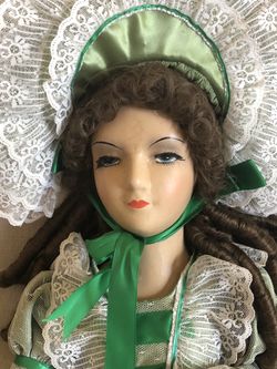 Composition doll- antique