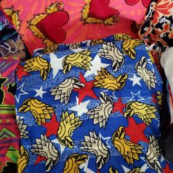 Lularue TC Leggings, Patriotic, Valentines,  Each Pr