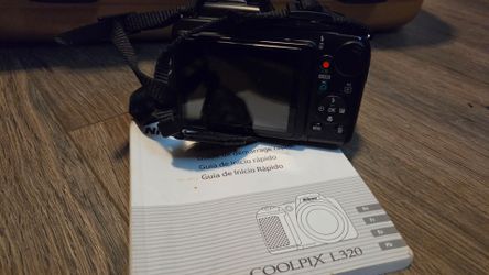 Nikon camera and carry case