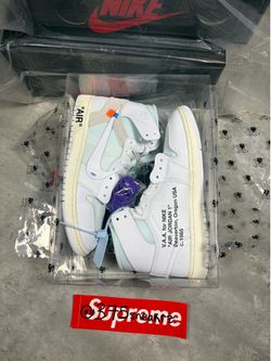 Jordan 1 High Virgil Abloh Alaska size 9.5 DS