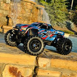 Traxxas 77096-4 X-Maxx 4WD 8S 50+ MPH Brushless Radio Control BELTED TIRES NEW