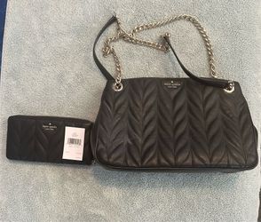 Kate Spade New York Briar Lane Quilted shoulder bag with matching wallet