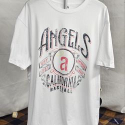 Men's California Angels Darius Rucker Collection by Fanatics White Cooperstown Collection Size 2XL