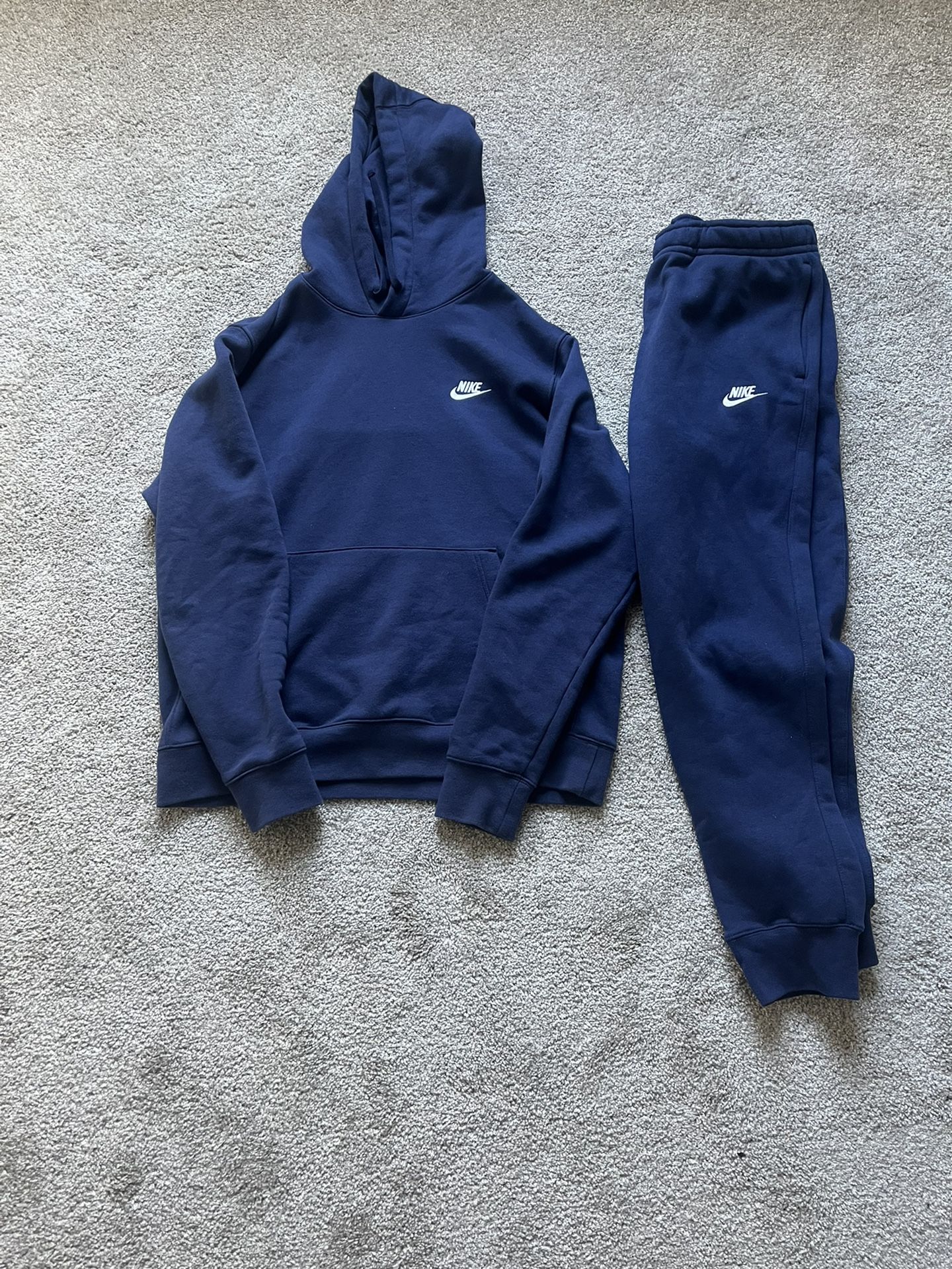 Nike Sportswear Navy Blue Sweatshirt and Pants