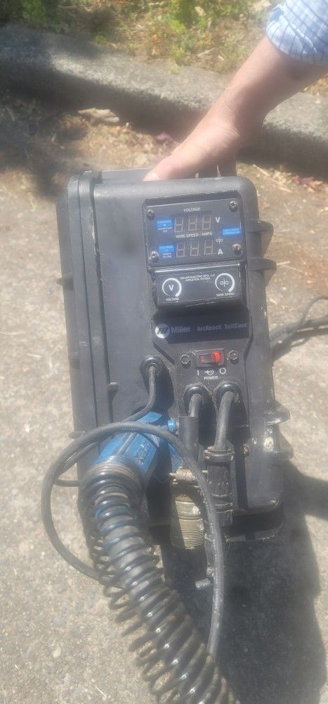 Miller Xmt 350cc/cv Wire Welder Arc Research Feeder