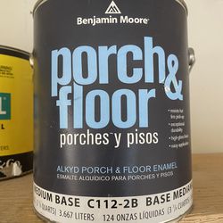 Porch And Floor paint.  Alkyd.  Oil Based.  Heavy Duty. 