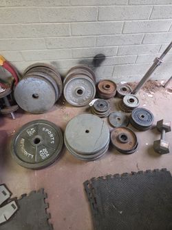 WEIGHTS! LET ME KKOW WHAT YOU NEED