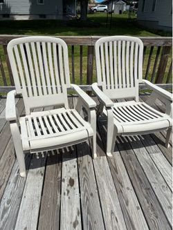 Resin chair/lounger