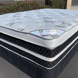 Full Orthopedic Bamboo Pillow Top!!