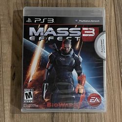 Mass Effect 3 Sony PlayStation 3 PS3 - New and Factory Sealed