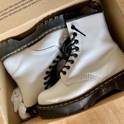 Dr.Martens 1460 White Boots New