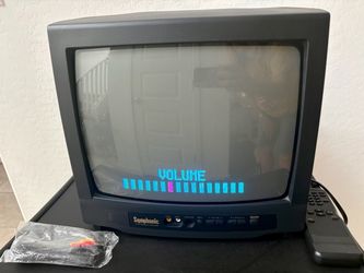 Symphonic 13” Personal Cathode-Ray Tube (CRT) Color Television