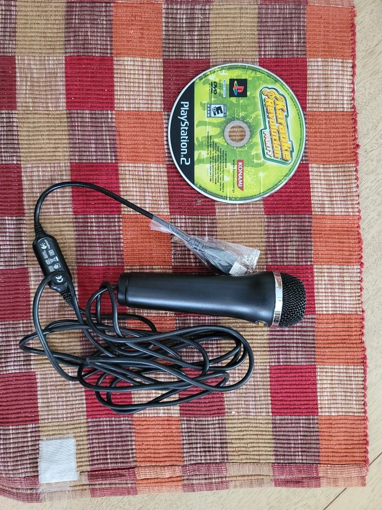 Karaoke Mic Microphone Ps2