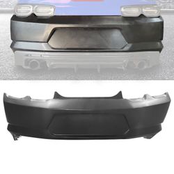 Fits 16-18 Chevy Camaro 19 ZL1 Style Rear Bumper Cover Conversion Replacement PP  Need to change the head lgiht 2019 up