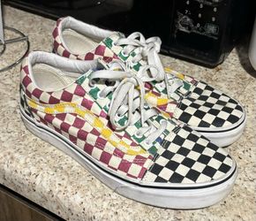 Rainbow Vans Size 9