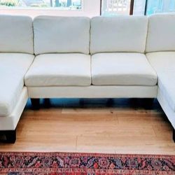 I'm Selling This Beige Sectional Sofa 
