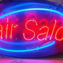 Hair Salon & Waxing Sign 