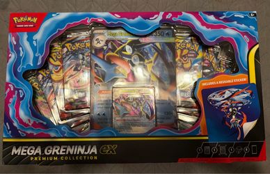 Pokémon Mega Greninja EX Premium Collection Box
