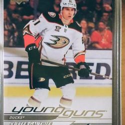2024-25  Cutter Gauthier Upper Deck Young Guns #212