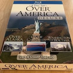 Over America Deluxe Blu-Ray 4-Disc Set (USA, AK, CA, WA)