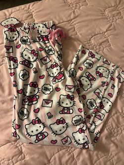 Hello Kitty Valentines Day pajama Pants 