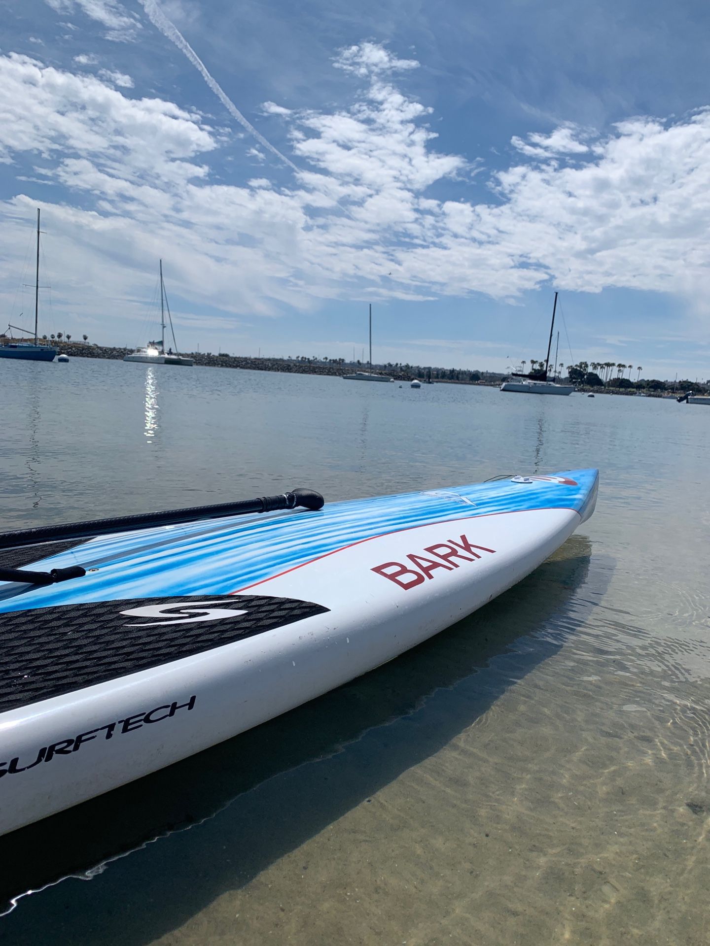 バーク・キャンディス・アップルビーのレースボード (Bark, Candace