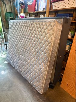 Free Queen mattress, and boxspring