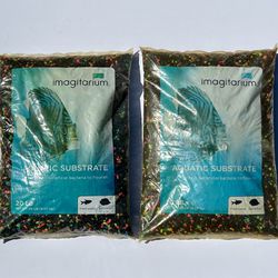🔥 2 Imagitarium Black Lagoon Aquarium Mini Gravel Bags