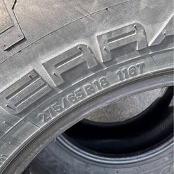 275/65/R18  Tire Pair 