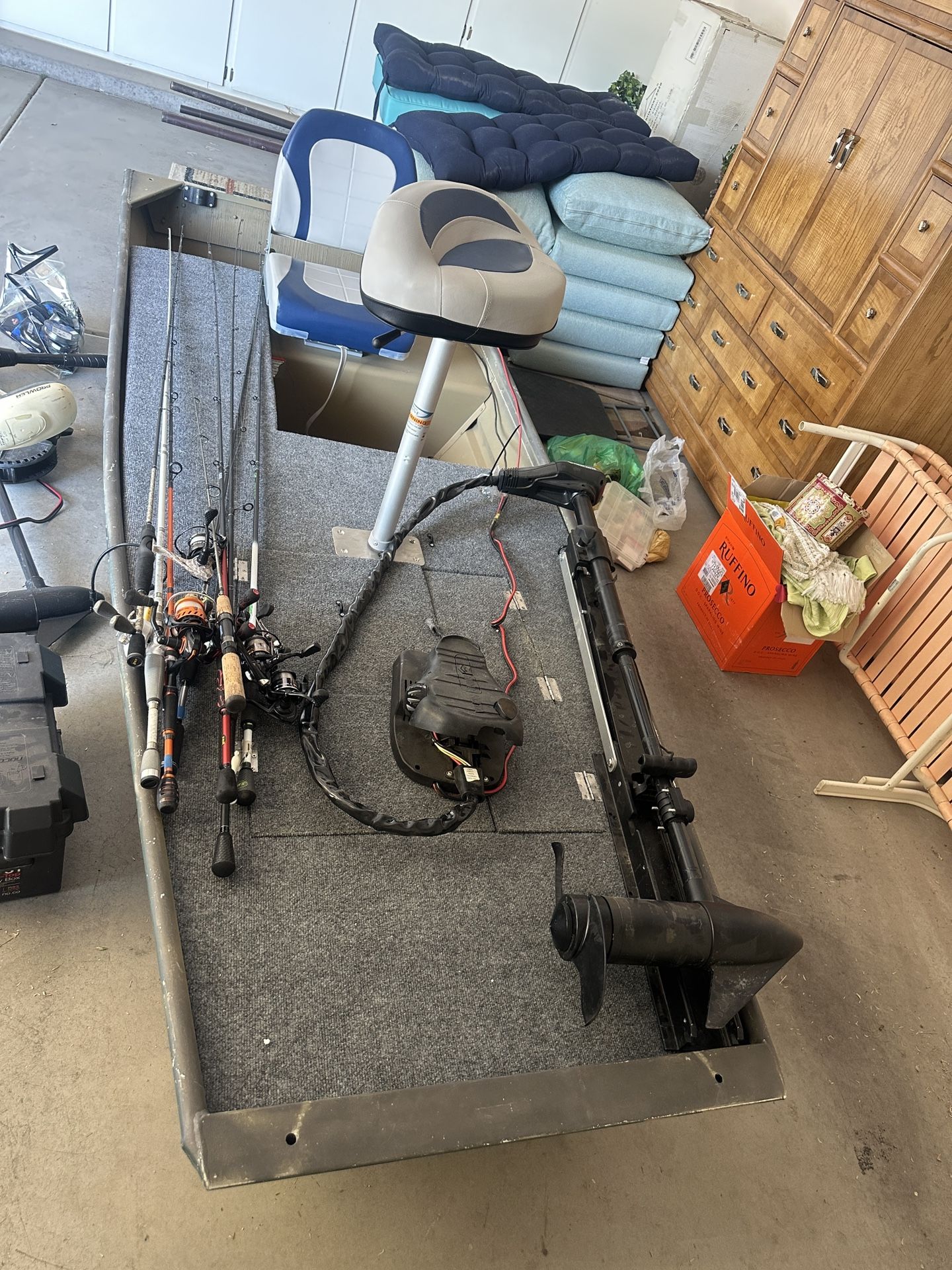 10ft Tracker Jon Boat To Bass Boat Conversion