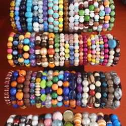 Nice Handmade Bead Bracelets 4 For $20