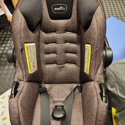 Evenflo Pivot Stroller Travel System Car Seat Car Mount One Click