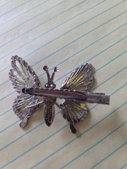 Butterfly hair clip