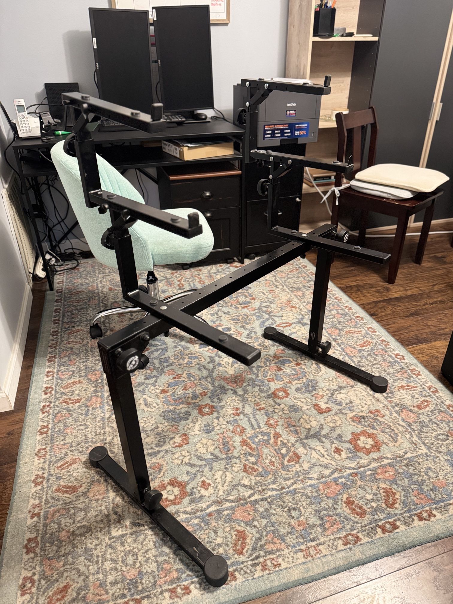 K&M Omega Three-Tier Keyboard Stand