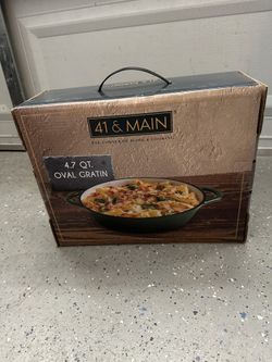 41 & MAIN 47. QT OVAL GRATIN