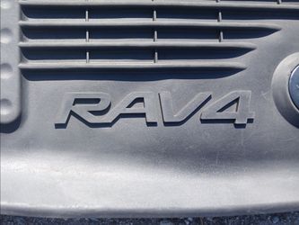 $80 2019-2025 TOYOTA RAV4 FLOOR MATS COMPLETE SET ALL WEATHER RUBBER GENUINE OEM AND CARGO TRUNK LINER.