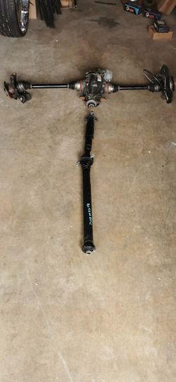 BMW, 135i, 2013, Differential, Axels & Drive Shaft