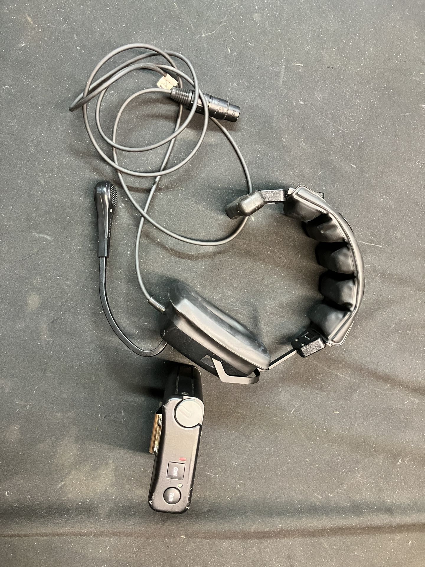 Com System Single Sided Headset w/Mic & Wireless Belt Pack