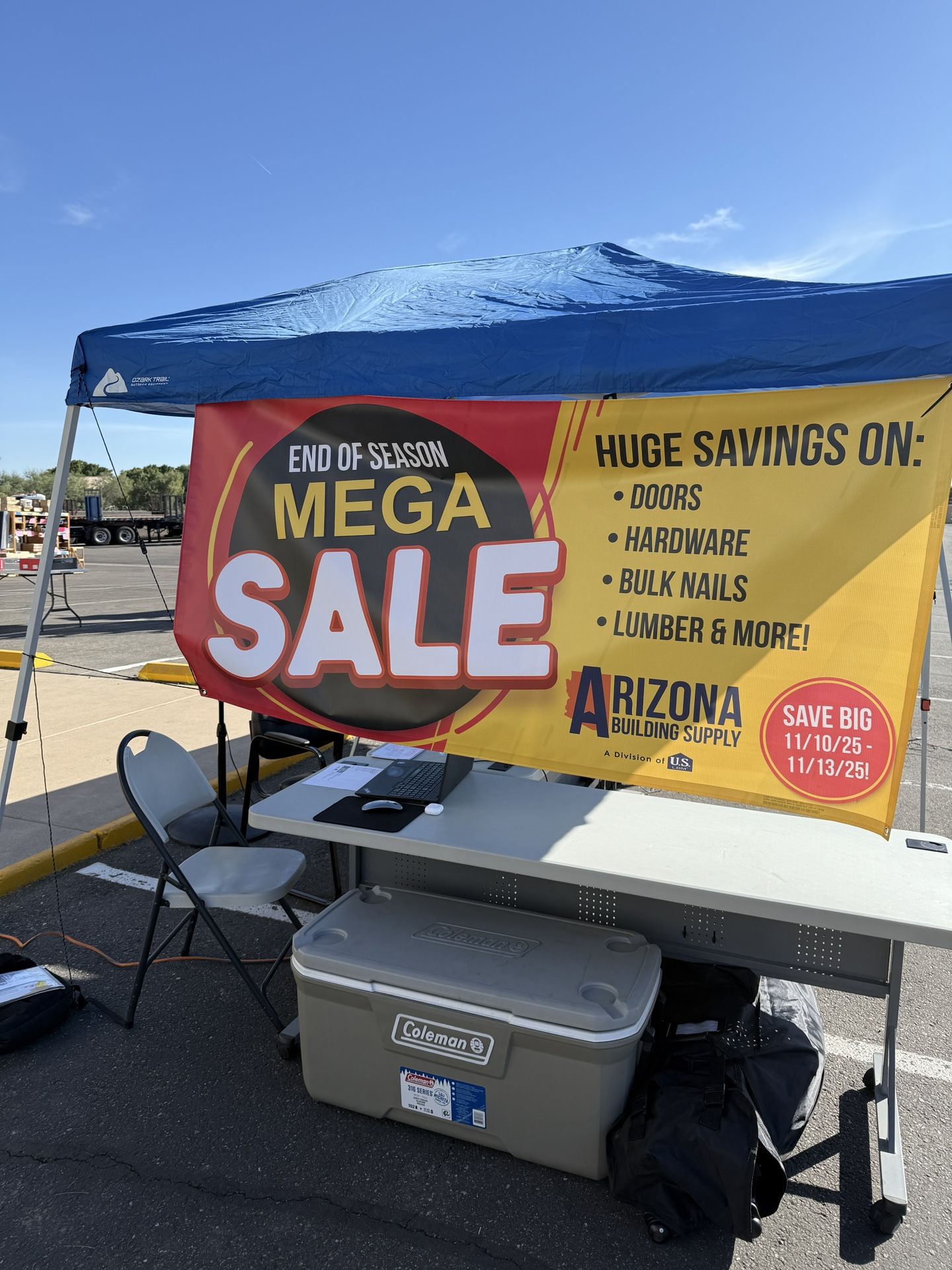 Parking Lot Sale 1-5pm 11/11-11/13