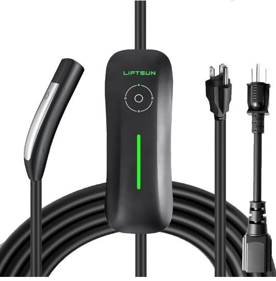 Liftsun Level 1+2 Tesla Charger,110V to 240V, 16 Amp, NEMA 6 20 Plug and 5 15P Adapter, 21ft Extension Cord Portable Home Electric Vehicle Charging,All Products : American Fashion Style Bags On Sale