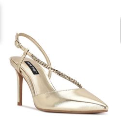 Nine West Gold Heels