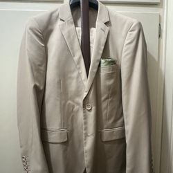 Beige Blazer suit