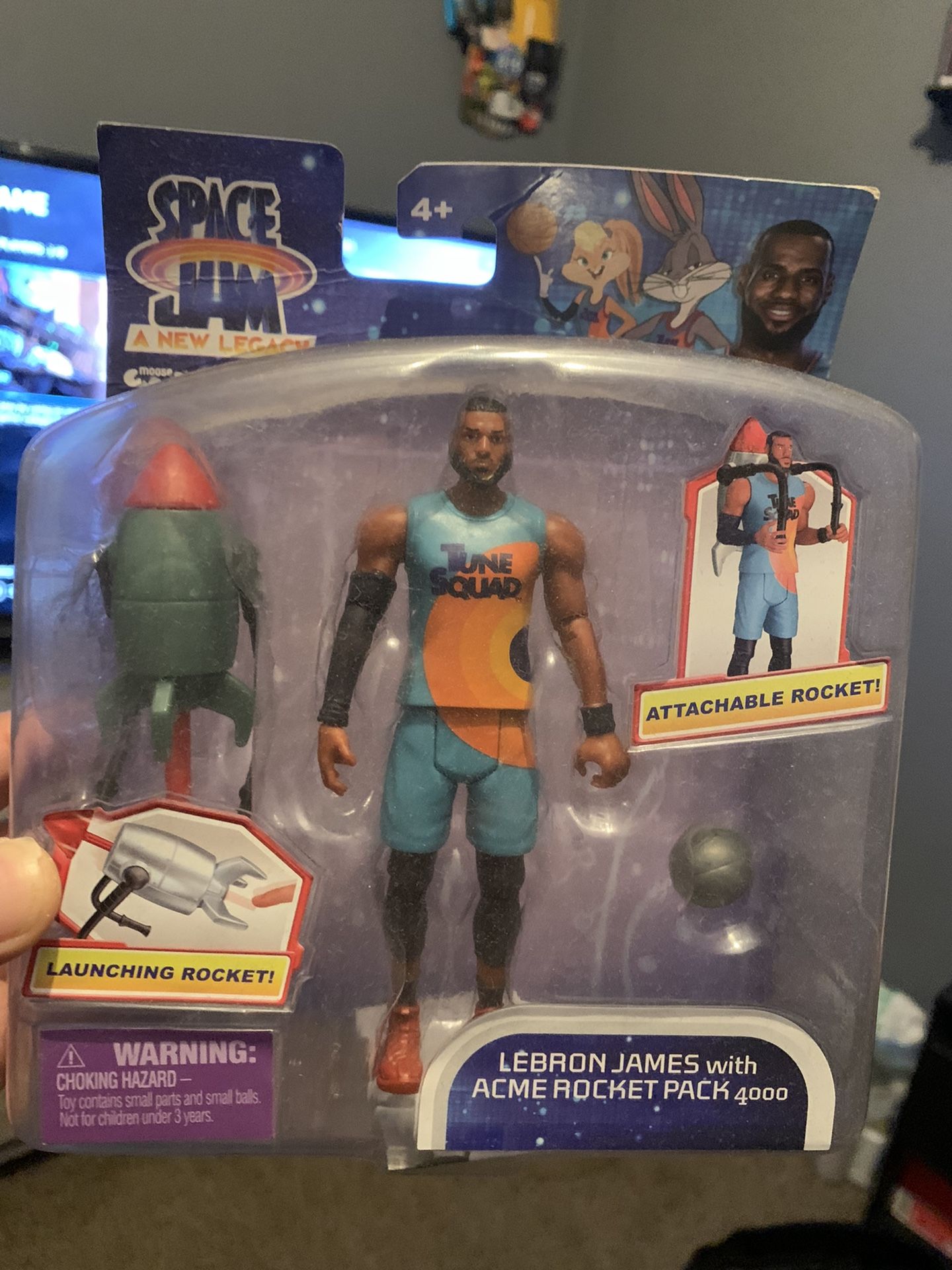 Lebron  James Space Jam Action Figure 
