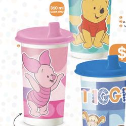 Vasos De Tupperwere De 350 Ml Nuevos A 5 Cada Uno